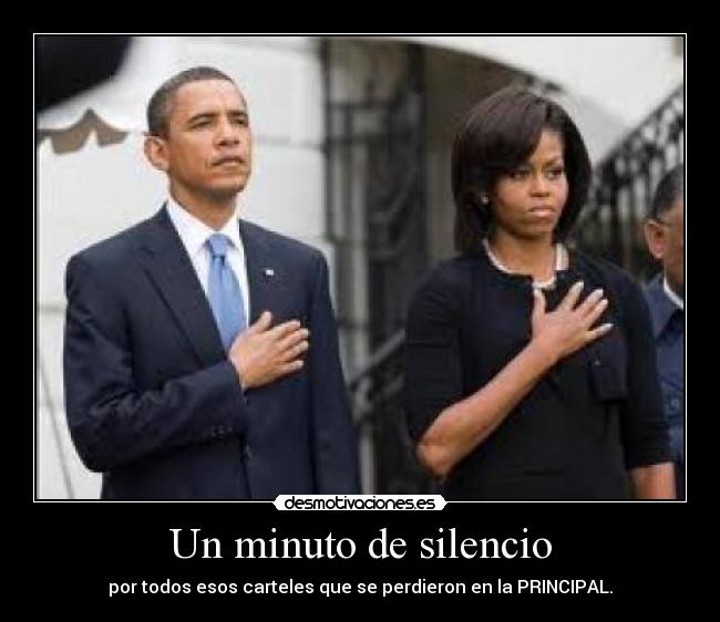 carteles silencio mismo sitio que otro desmotivaciones