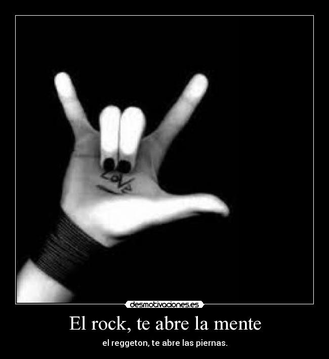 El rock, te abre la mente - 