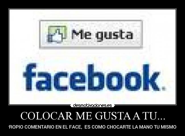 COLOCAR ME GUSTA A TU... -