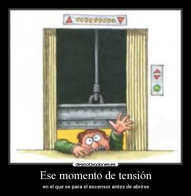 carteles ascensor parado desmotivaciones