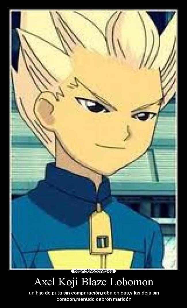 Axel Koji Blaze Lobomon -