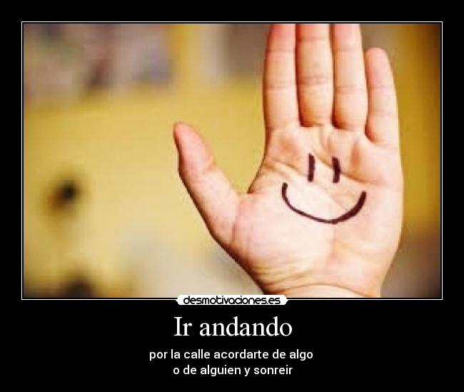 Ir andando -