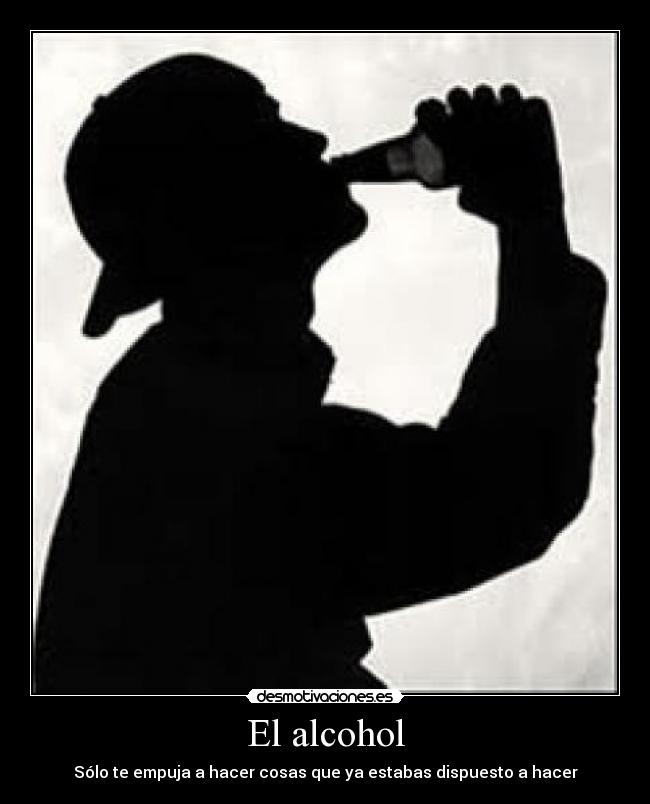 El alcohol -