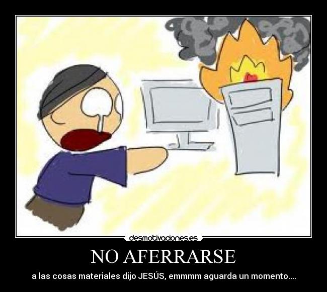 NO AFERRARSE -
