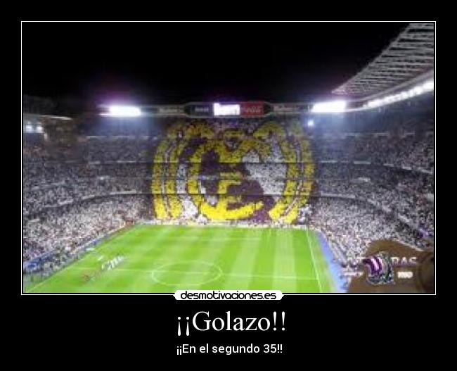 ¡¡Golazo!! - ¡¡En el segundo 35!!