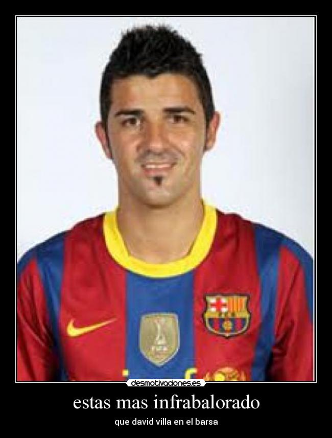 estas mas infrabalorado -