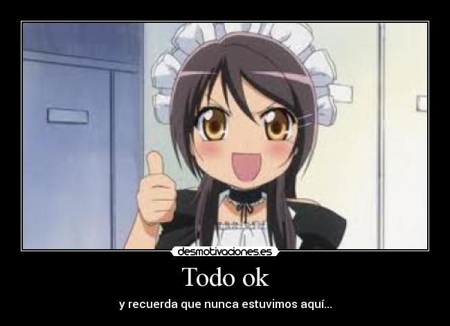 Todo ok -