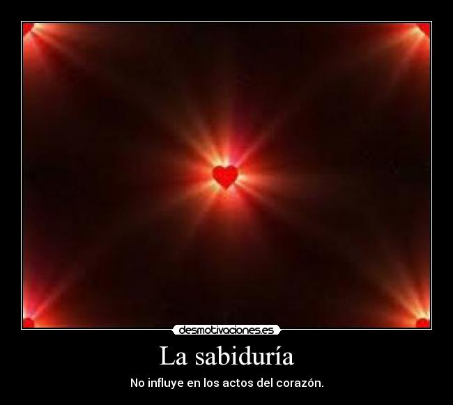 La sabiduría -