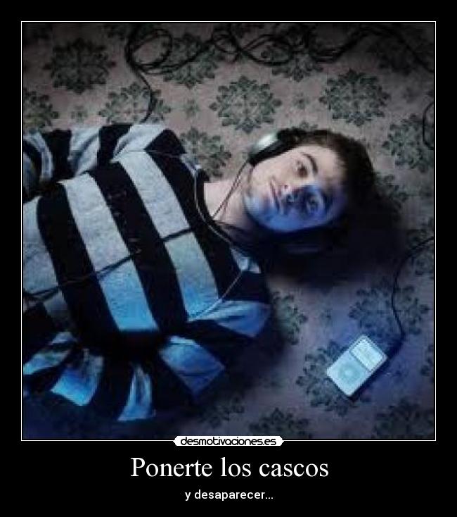 Ponerte los cascos -