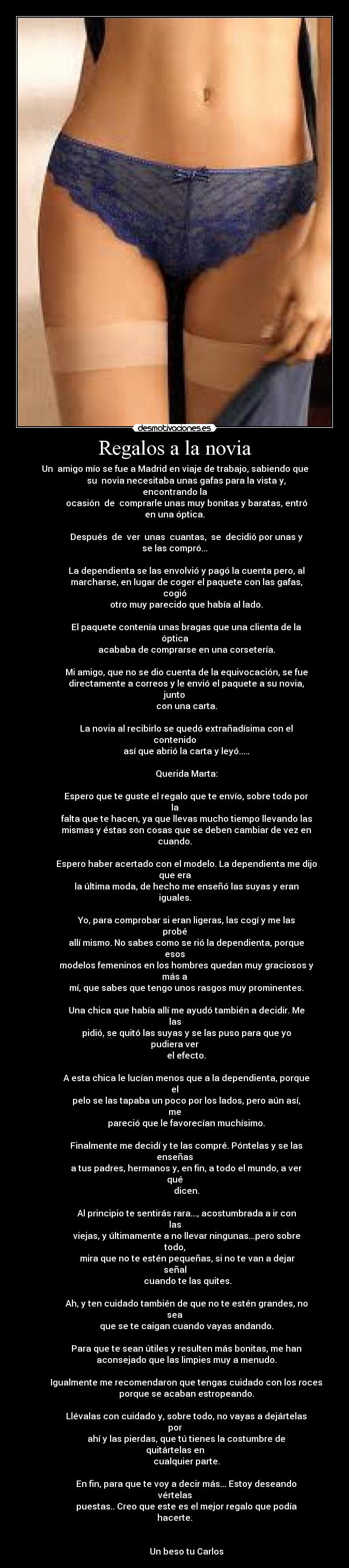 Regalos a la novia -