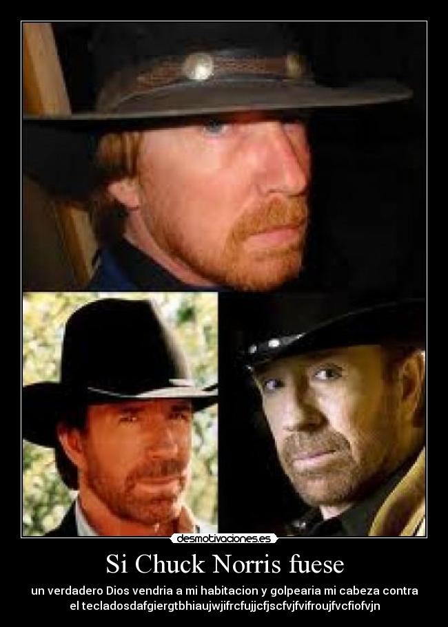 Si Chuck Norris fuese -