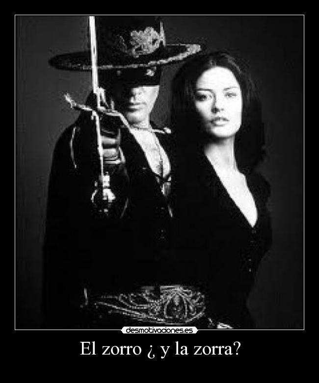 El zorro ¿ y la zorra? - 