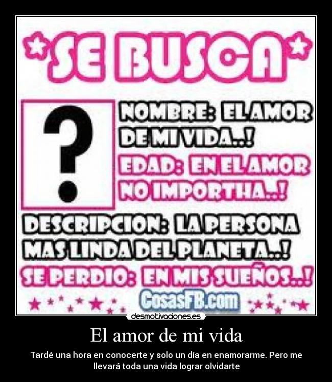 El amor de mi vida - 