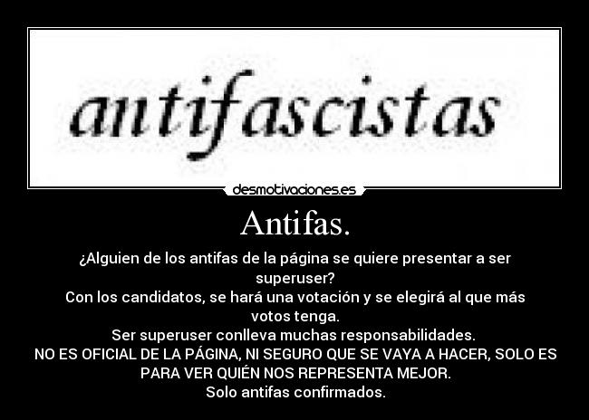 Antifas. -