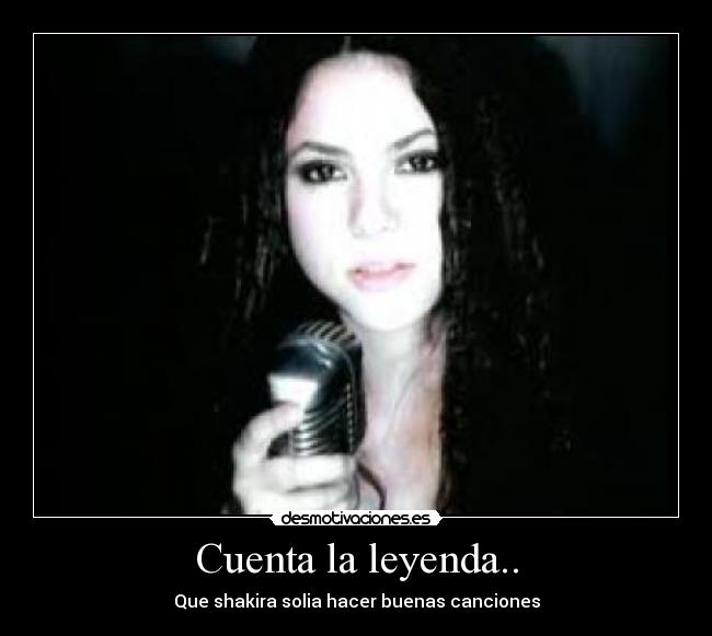 Cuenta la leyenda.. -