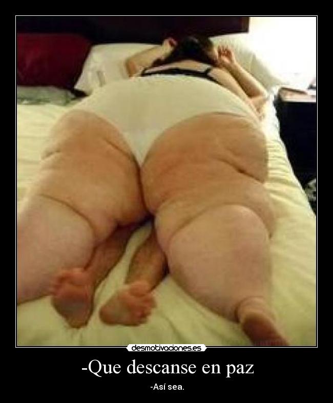 -Que descanse en paz - -Así sea.