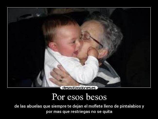 Por esos besos -