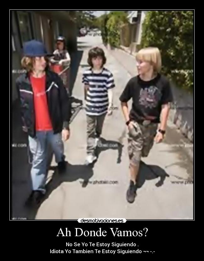 Ah Donde Vamos? -