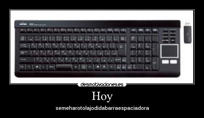 Hoy - semeharotolajodidabarraespaciadora