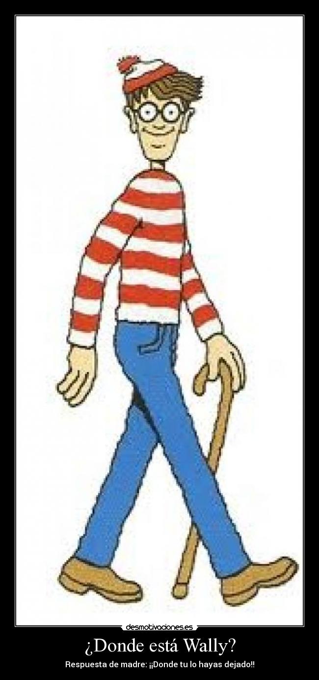 ¿Donde está Wally? -