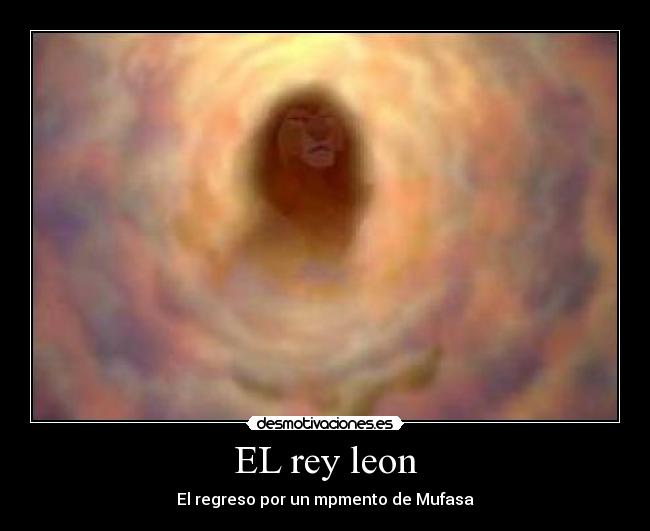 EL rey leon - El regreso por un mpmento de Mufasa