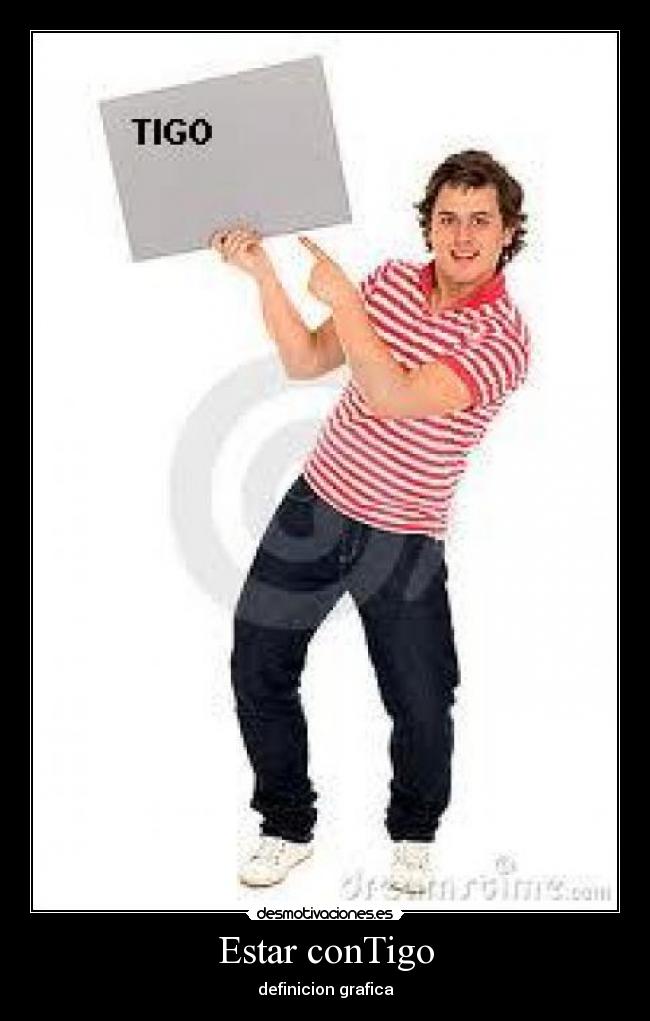 Estar conTigo - definicion grafica