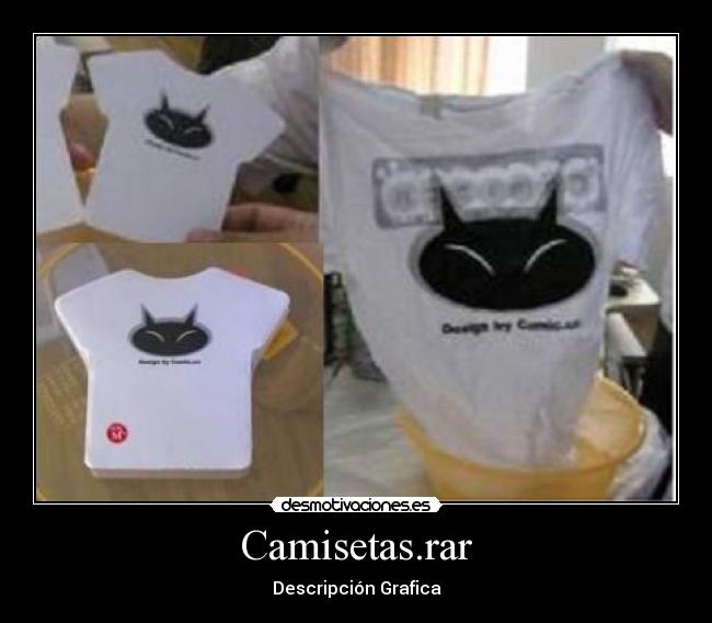 Camisetas.rar - Descripción Grafica