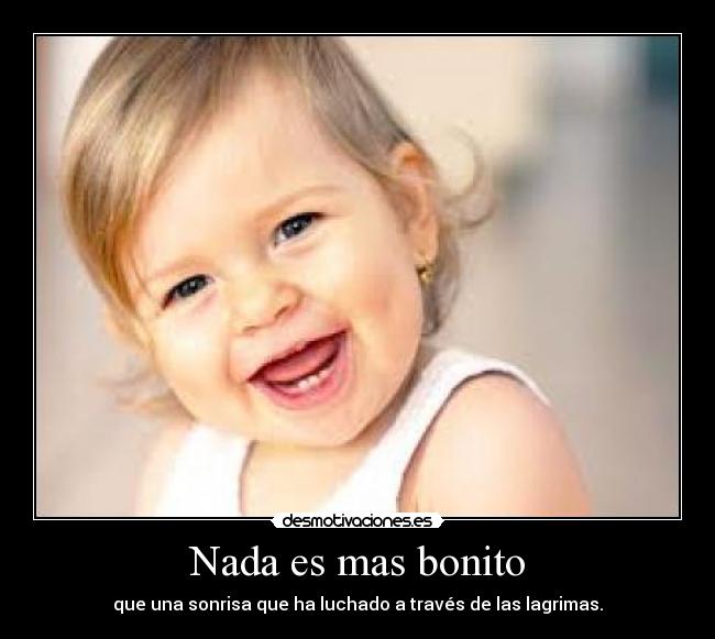 Nada es mas bonito - 