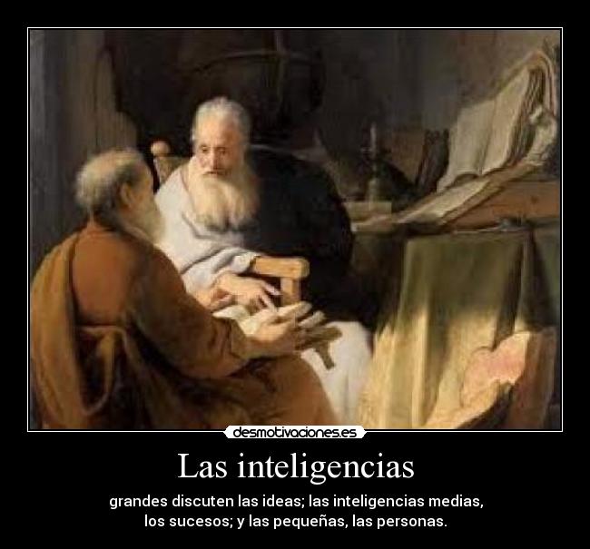 Las inteligencias -