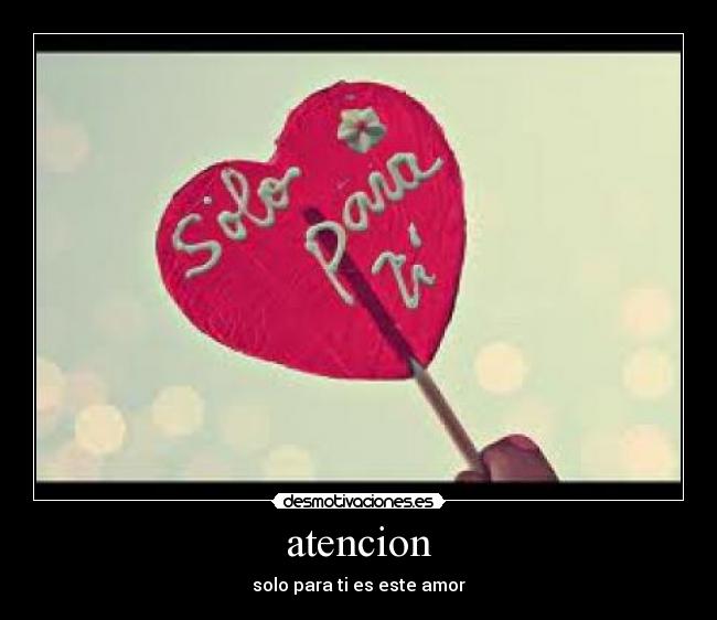 atencion -