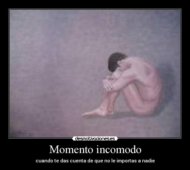 Momento incomodo -