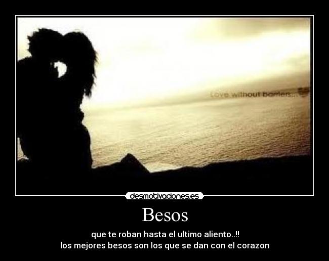 Besos -