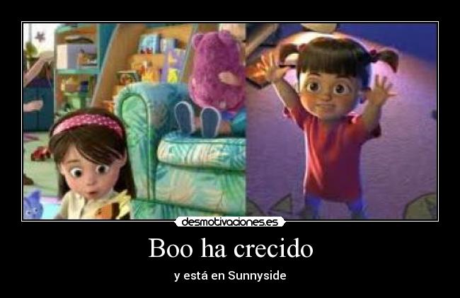 Boo ha crecido -