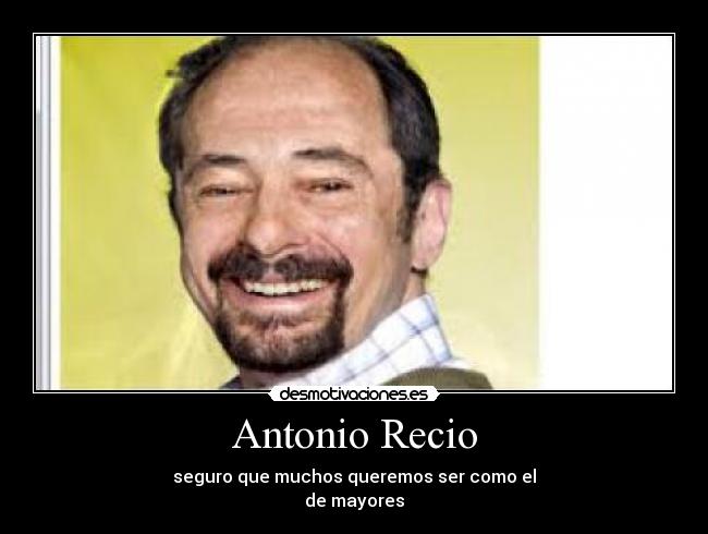 Antonio Recio -