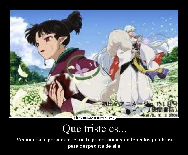 Que triste es... - 