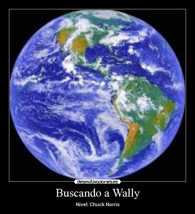 Buscando a Wally - Nivel: Chuck Norris