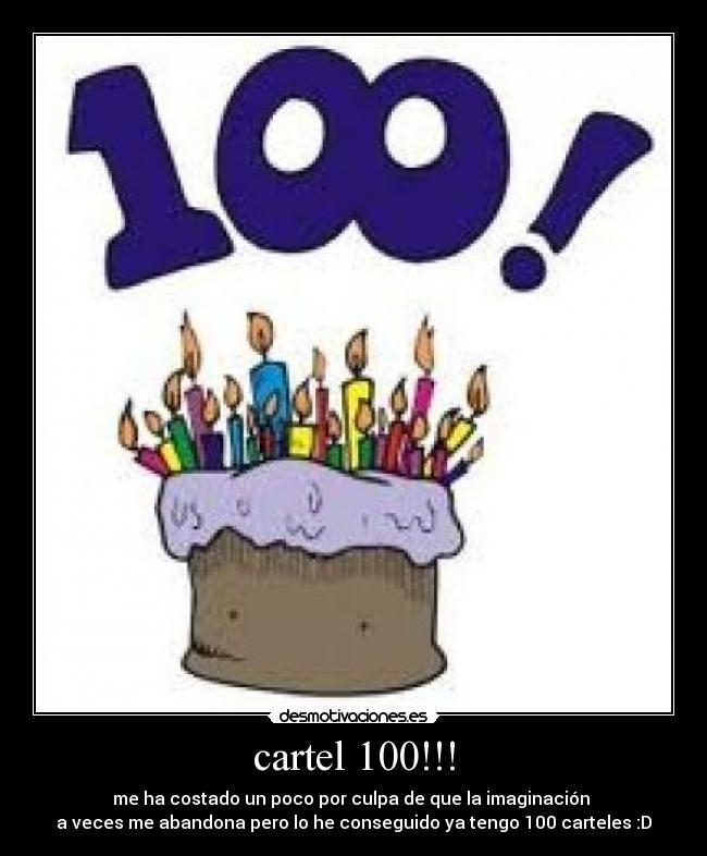 cartel 100!!! - 