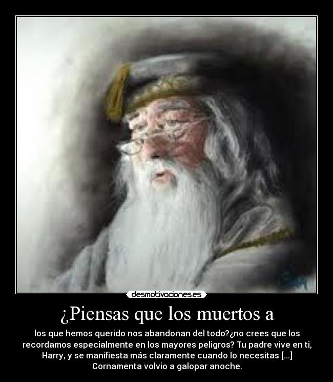 ¿Piensas que los muertos a -