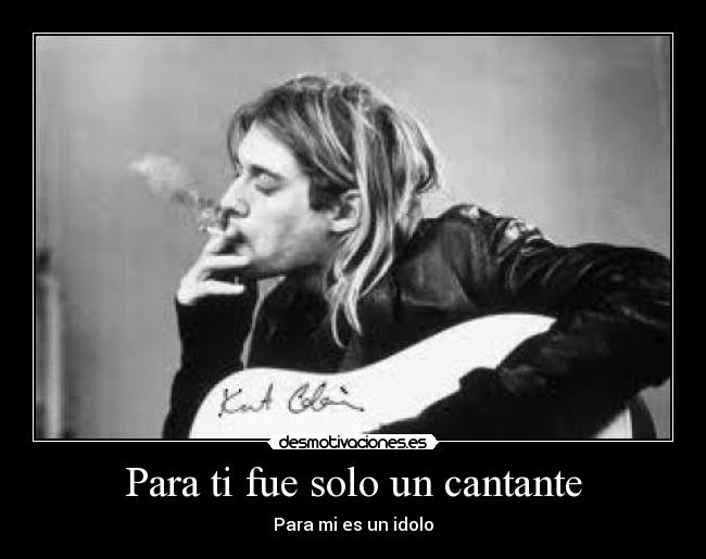 Para ti fue solo un cantante - 