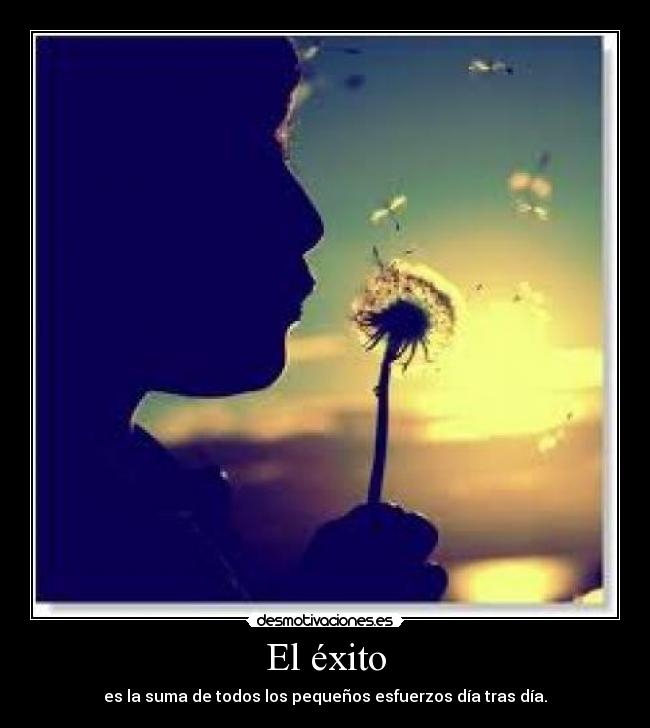 El éxito -