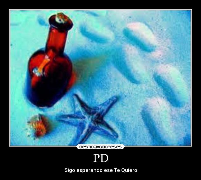 PD - Sigo esperando ese Te Quiero