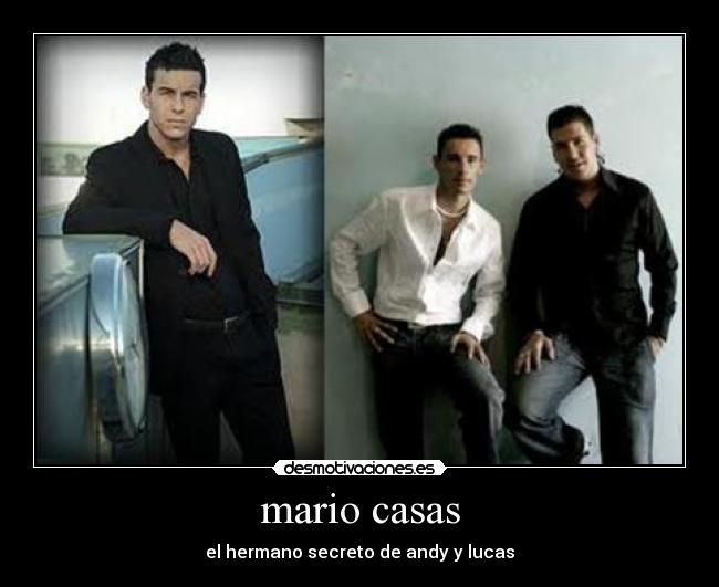 mario casas - el hermano secreto de andy y lucas