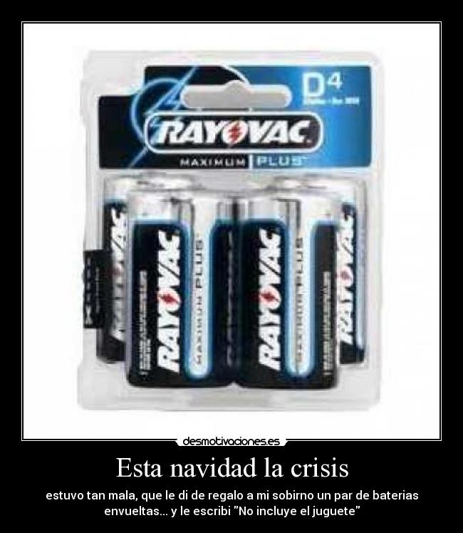 Esta navidad la crisis - 