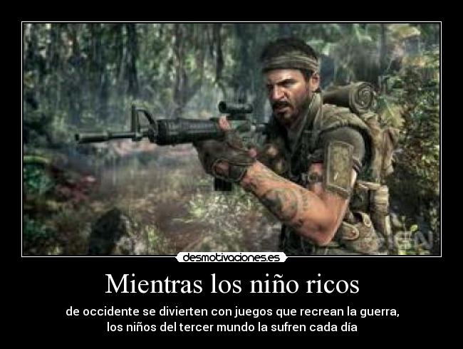 carteles guerras desmotivaciones