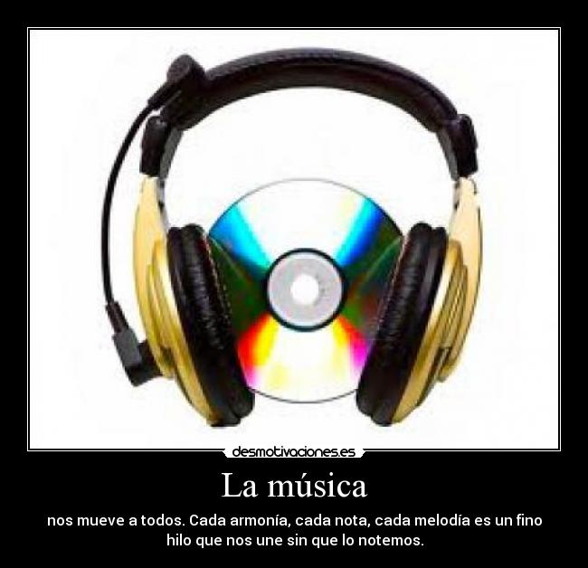 La música -