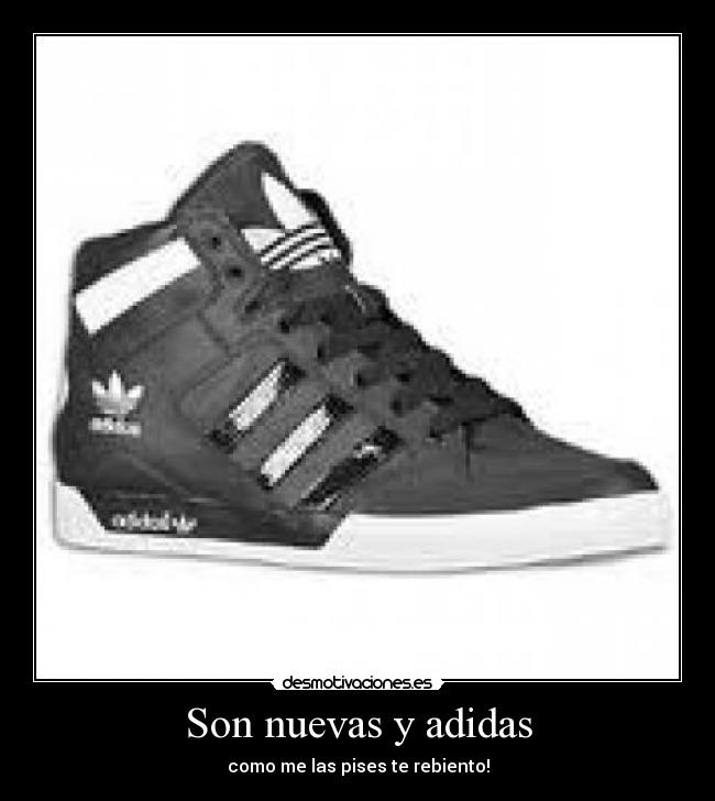 Son nuevas y adidas -