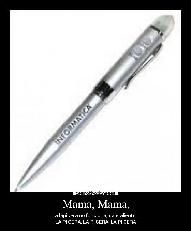 carteles lapicera aliento wakala desmotivaciones