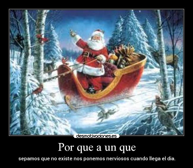 carteles papa noel desmotivaciones