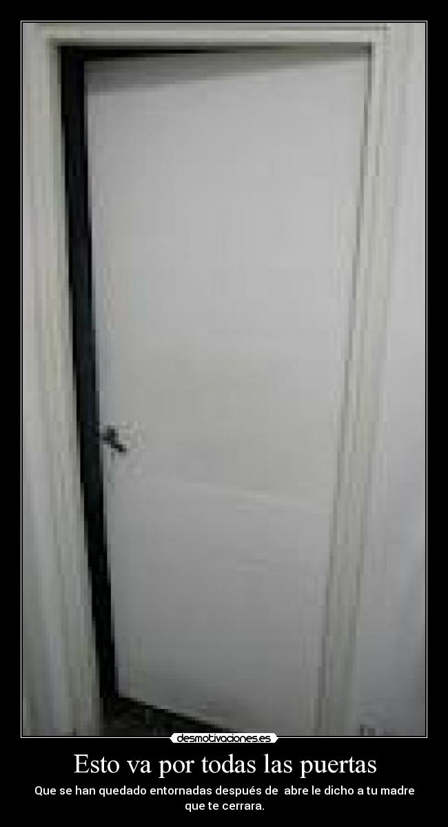 Esto va por todas las puertas - 