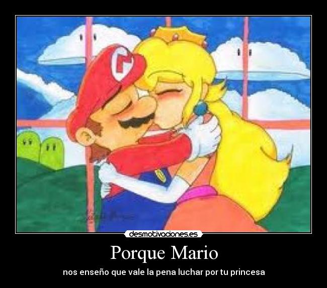 carteles mario amor frase desmotivaciones